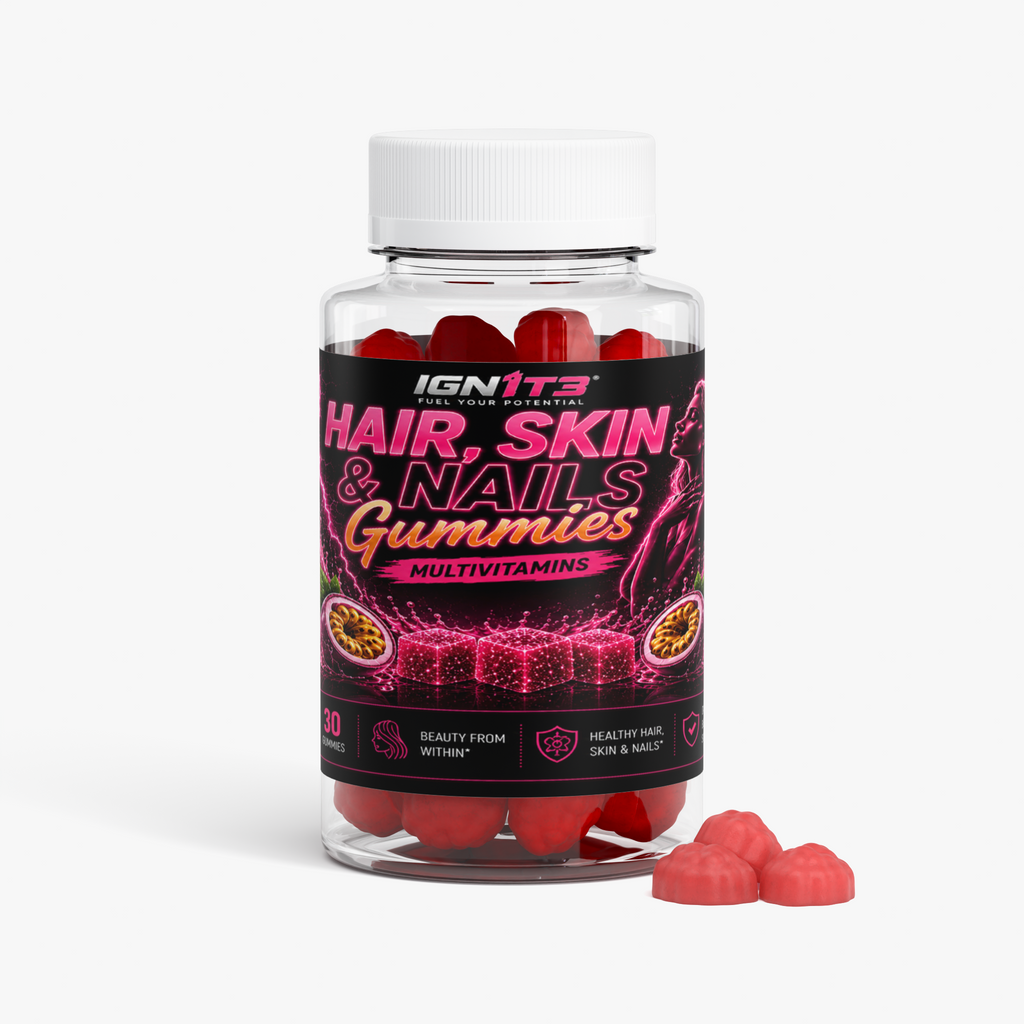 IGN1T3 - Hair, Skin & Nails Gummies  - Juicy Passion Fruit