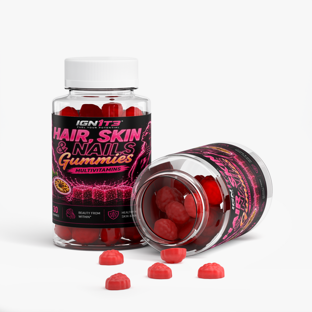 IGN1T3 - Hair, Skin & Nails Gummies  - Juicy Passion Fruit
