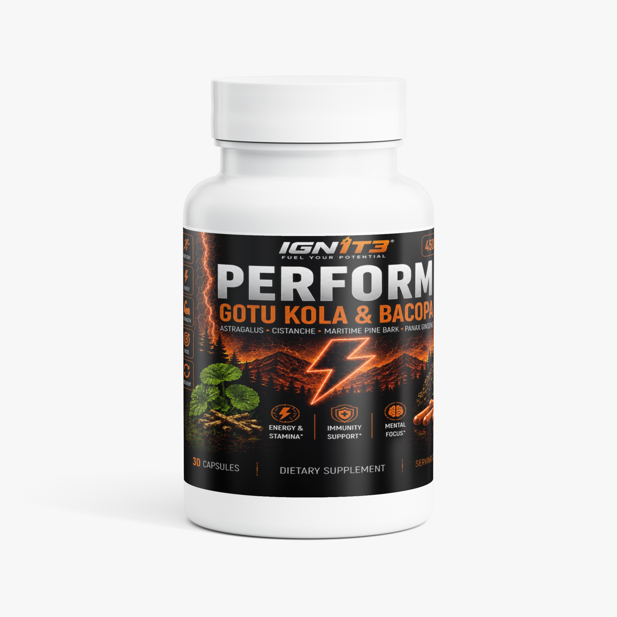 IGN1T3 - Performance - Gotu Kola & Bacopa Clarity -  6in1