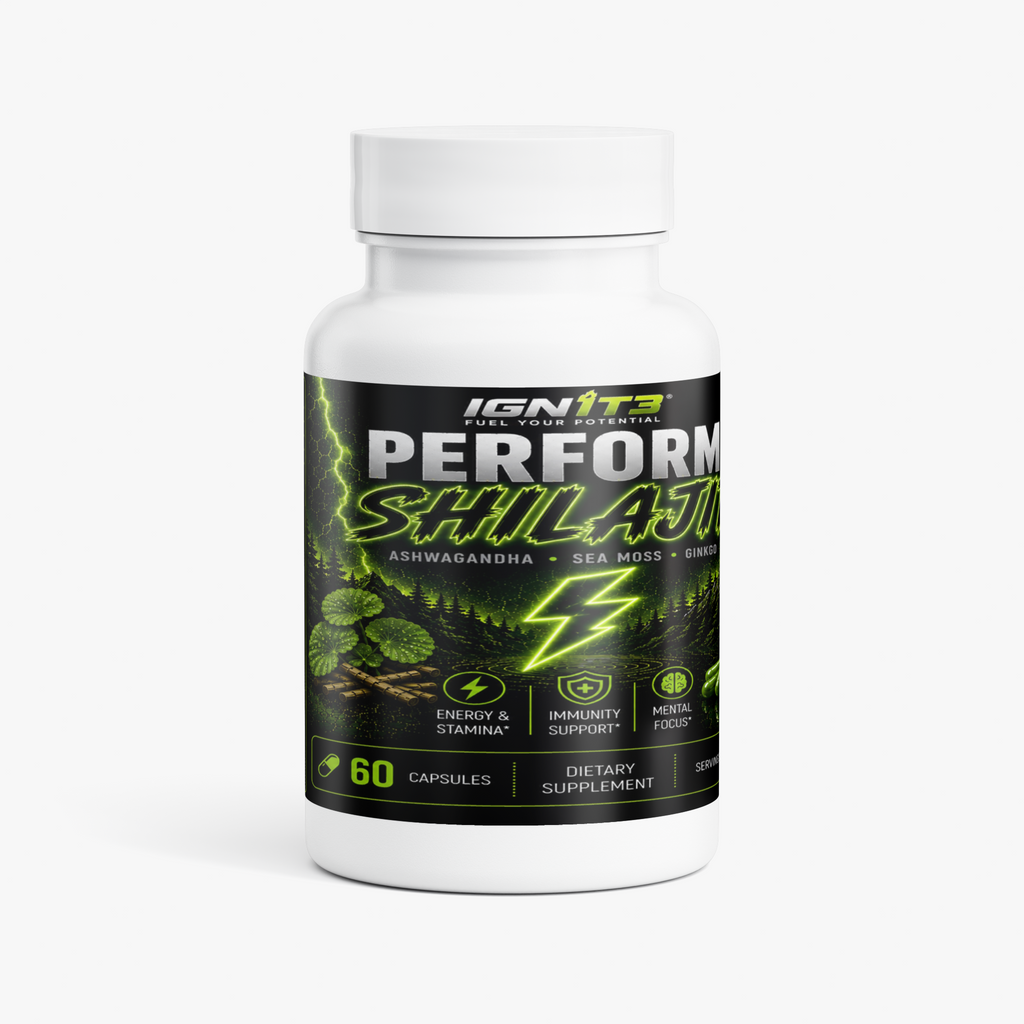 IGN1T3 - Performance - Shilajit Adaptogen - 4in1