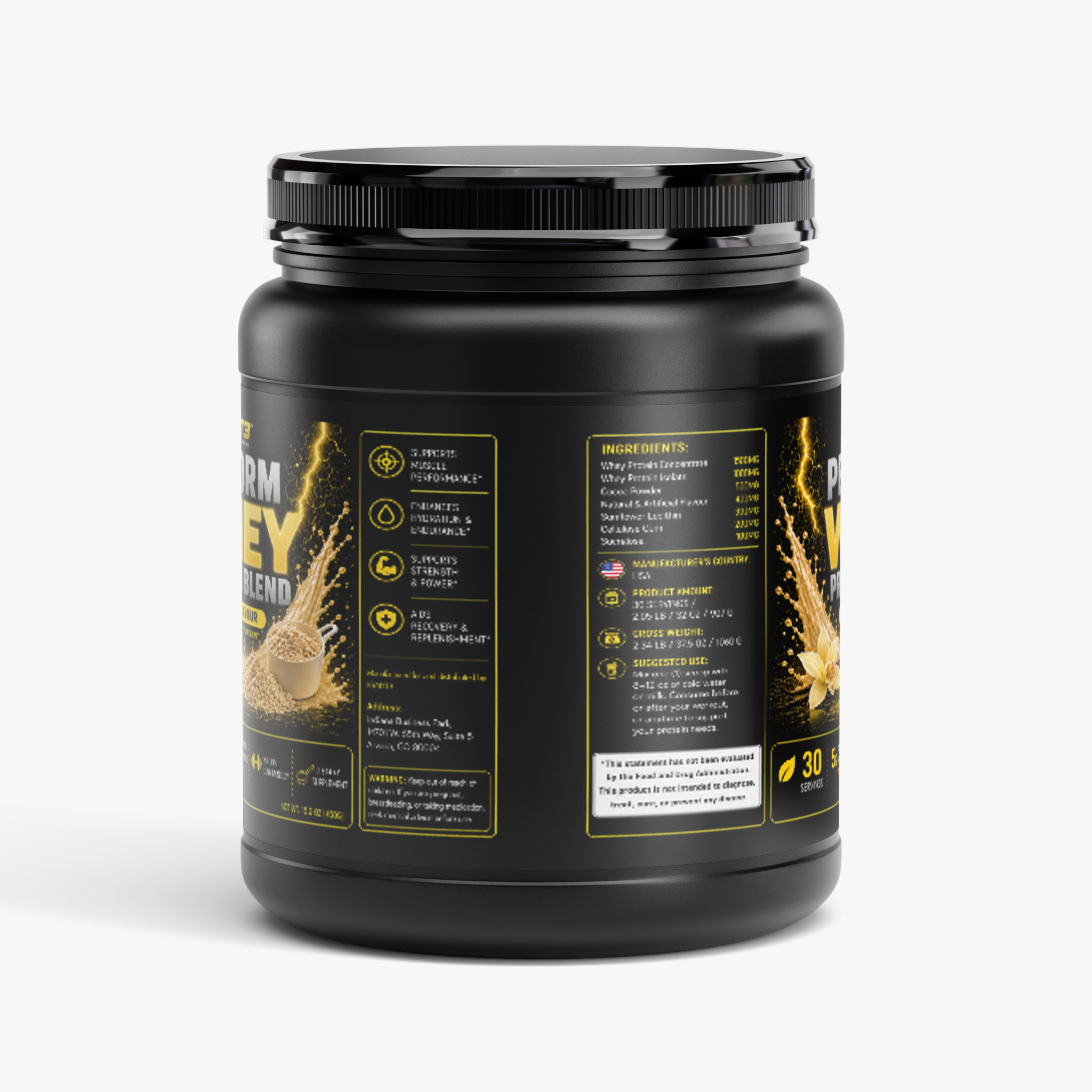 IGN1T3 - Performance Whey Protein Blend - Vanilla