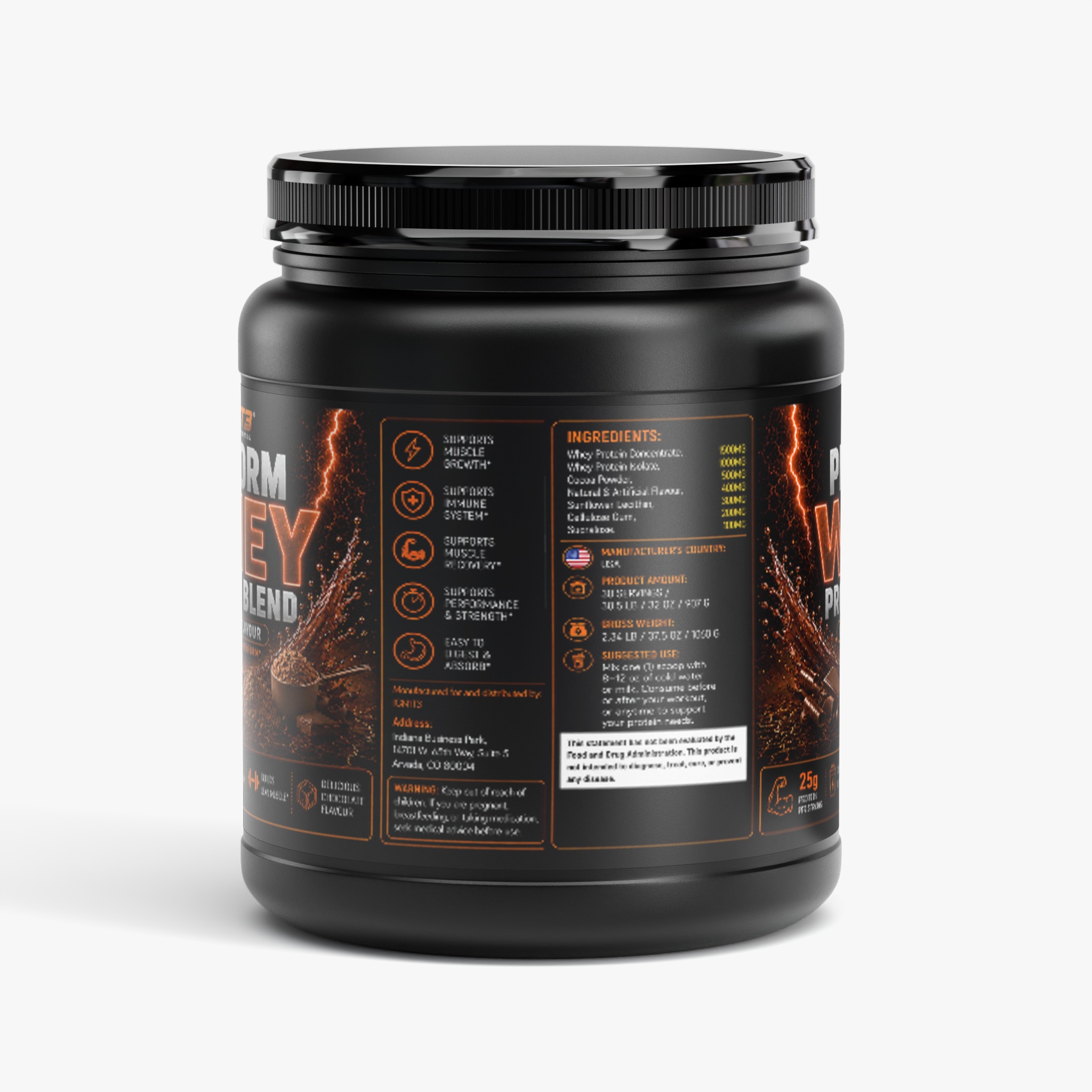 IGN1T3 - Performance Whey Protein Blend - Chocolate