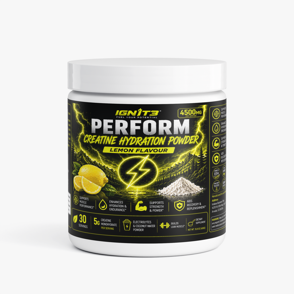 IGN1T3 - Performance - Creatine Hydration Powder - Juicy Lemon